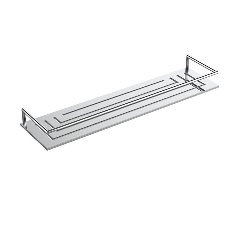 Neelnox Series 550 Shower Shelf Size 18 x 4.5 x 1.7 inch Finish: Gray