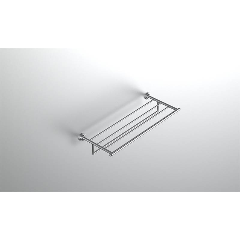 Neelnox Collection Aire Classic Towel Rack with Bar Finish: Brushed Rose Gold