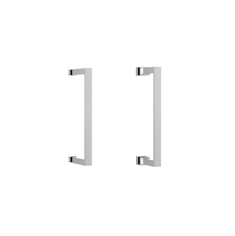 Neelnox Collection ICONIC 30'' Single Door Handle   No Rosette Finish: Brushed Black