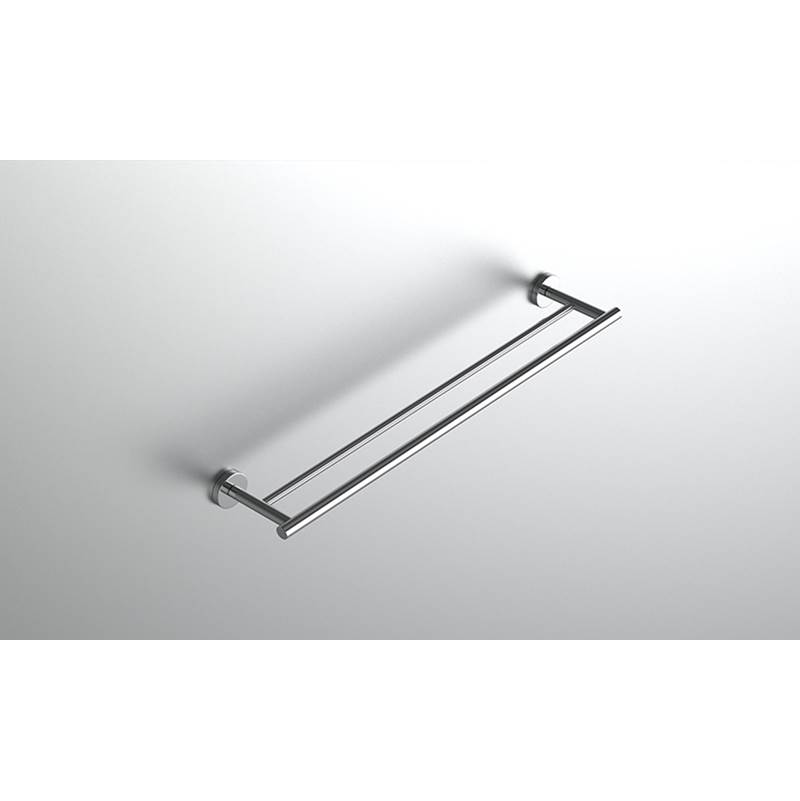 Neelnox Collection Masterpiece Towel Bar Double Finish: Brushed Brass