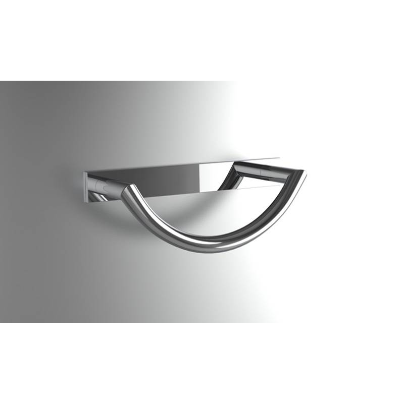 Neelnox Collection Inspire Towel Ring Finish: Brushed Black