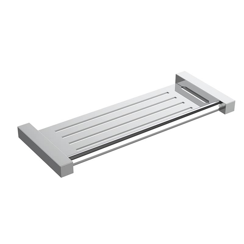Neelnox Series 500 Shower Shelf Size 12.8 x 4.9 x 0.8 inch Finish: Gray