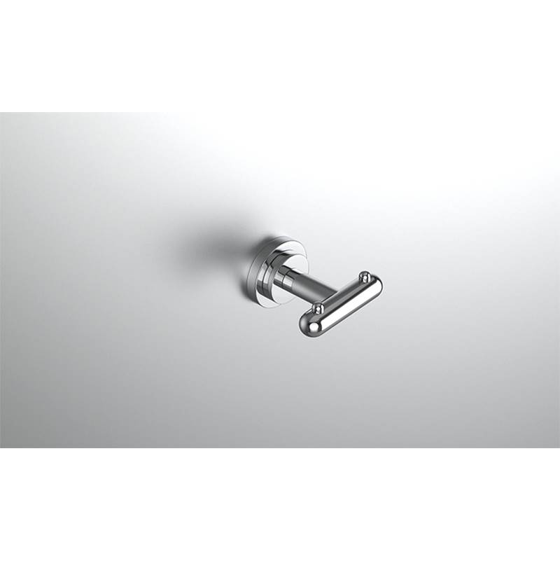 Neelnox Collection Aire Classic Robe Hook Double Finish: Matte White