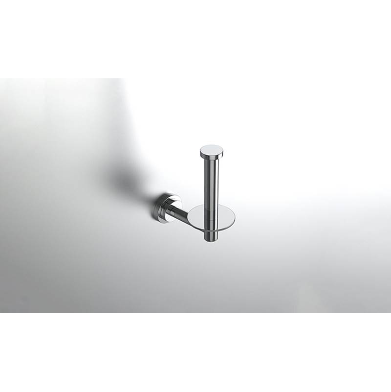 Neelnox Collection Eloquence Classic Toilet Paper Holder Spare Finish: Glossy White