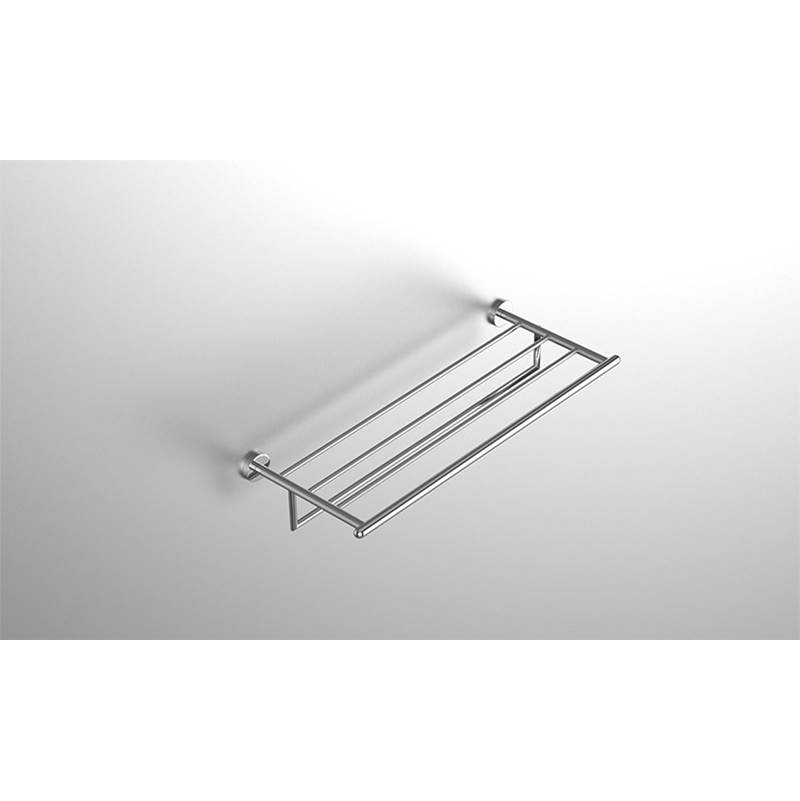 Neelnox Collection Aire Towel Rack with Bar Finish: Brushed