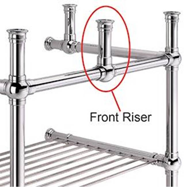 Palmer Industries Front Riser 1.5'' in Polished Chrome