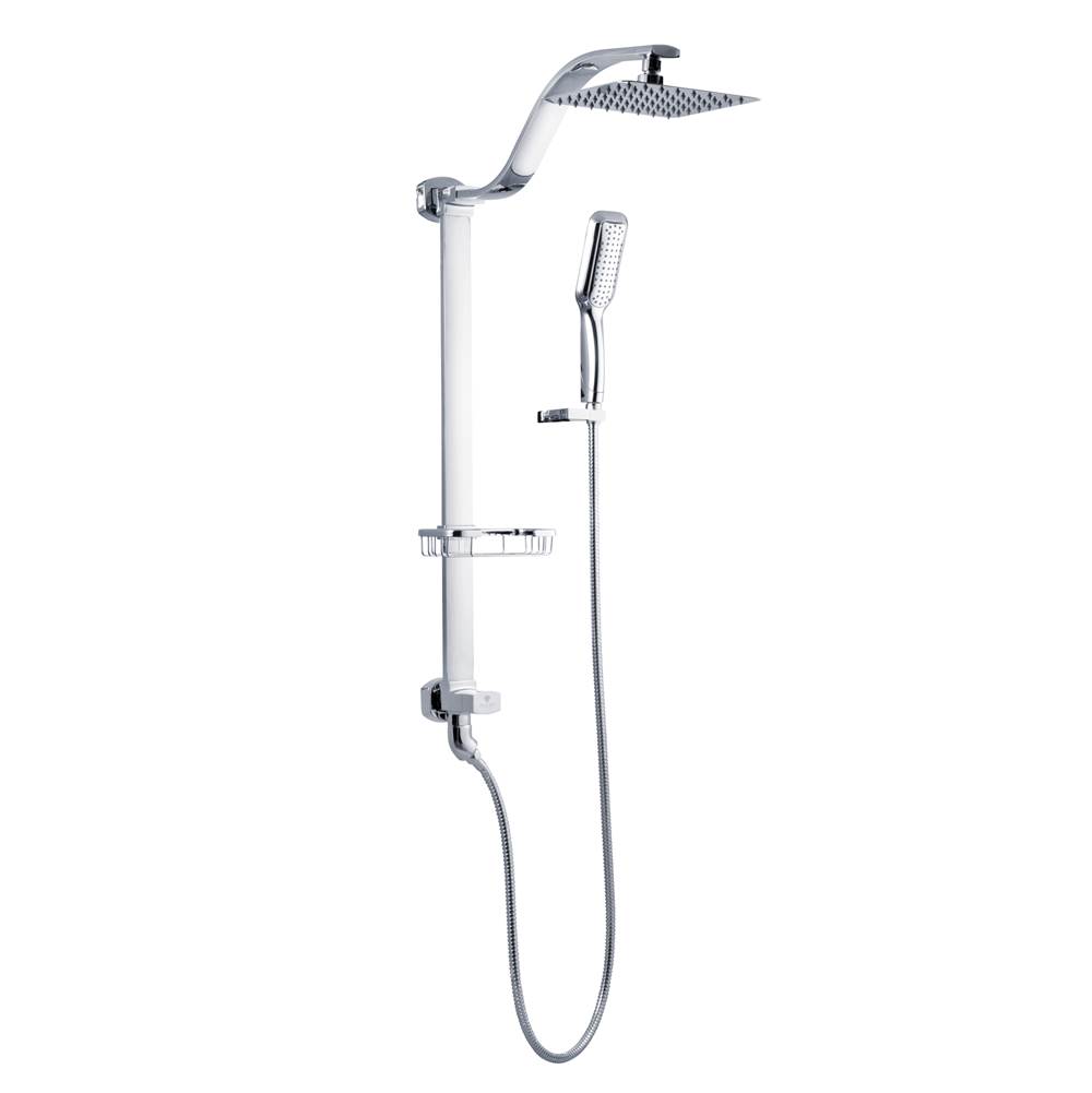 Pulse Shower Spas PULSE ShowerSpas Monaco Chrome Shower System
