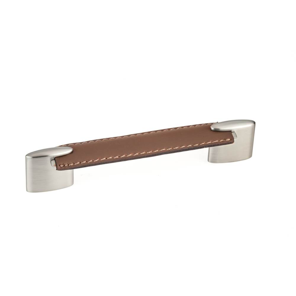 Richelieu America Contemporary Leather and Metal Pull - 745