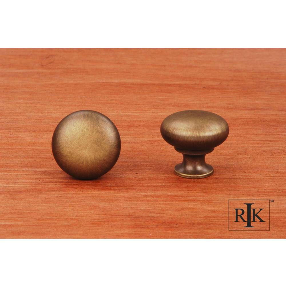RK International Thin Mushroom Knob