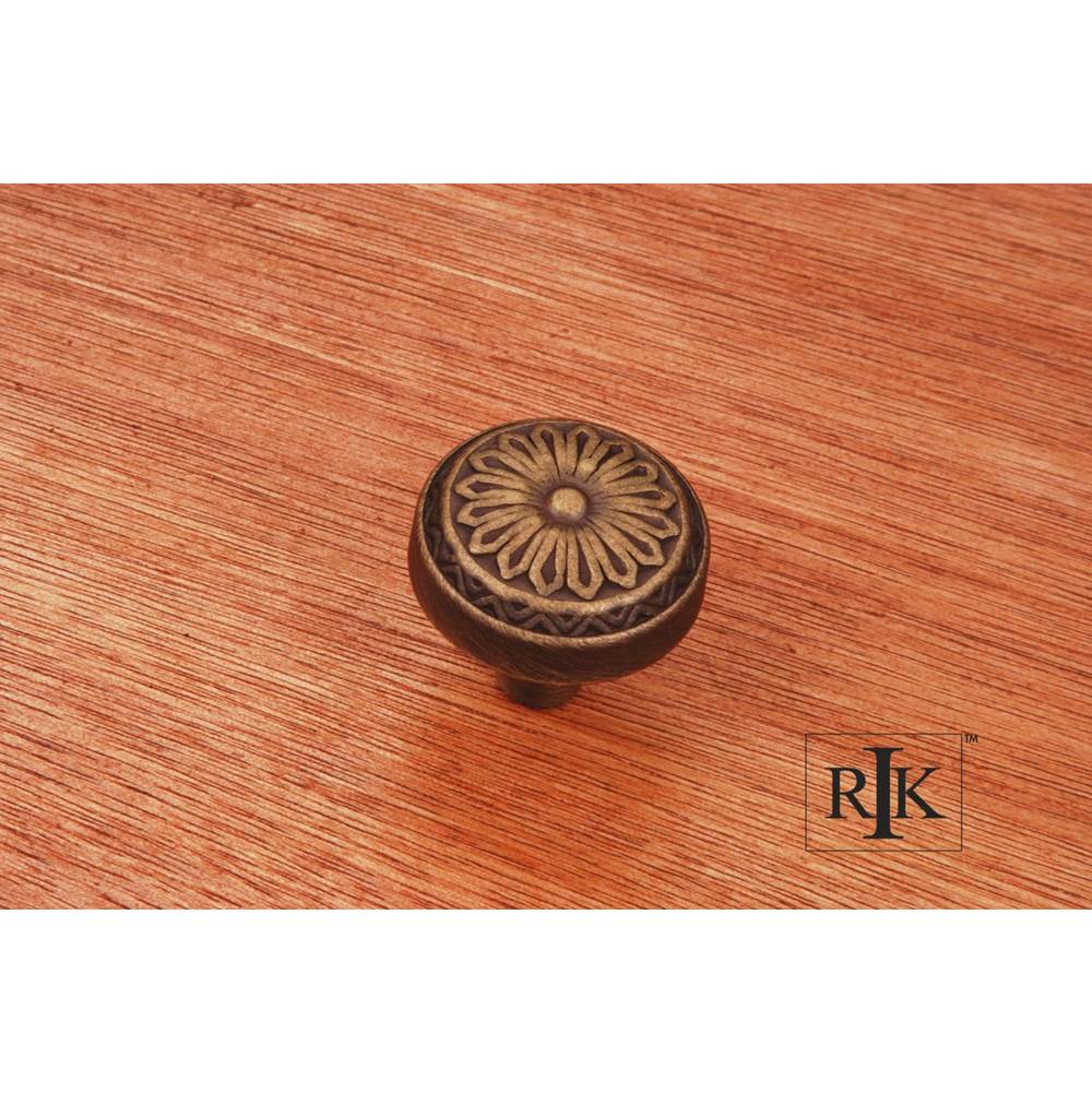RK International Flowery Ornate Knob