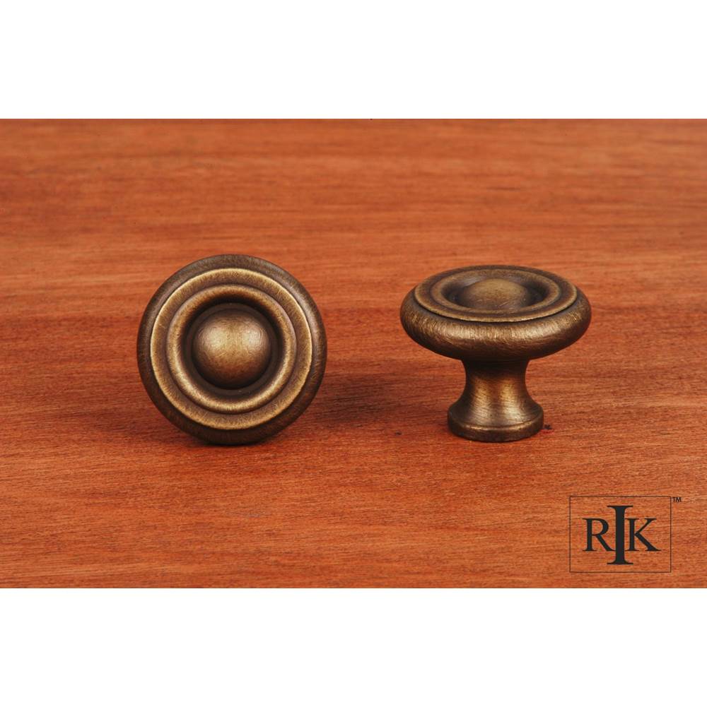 RK International Small Solid Georgian Knob