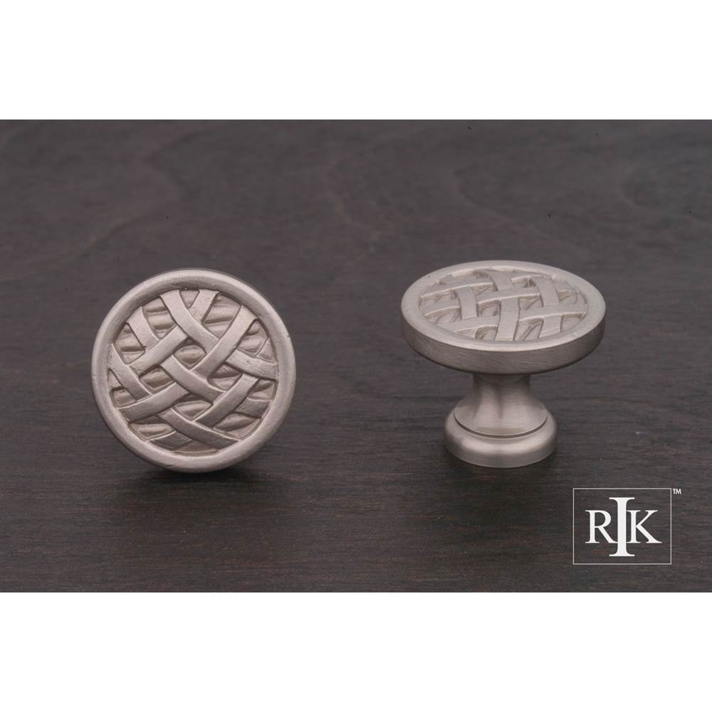 RK International Small Cross-Hatched Knob
