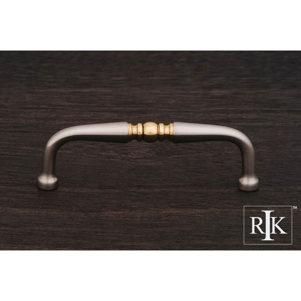 RK International 3 1/2'' c/c Decorative Curved Pull