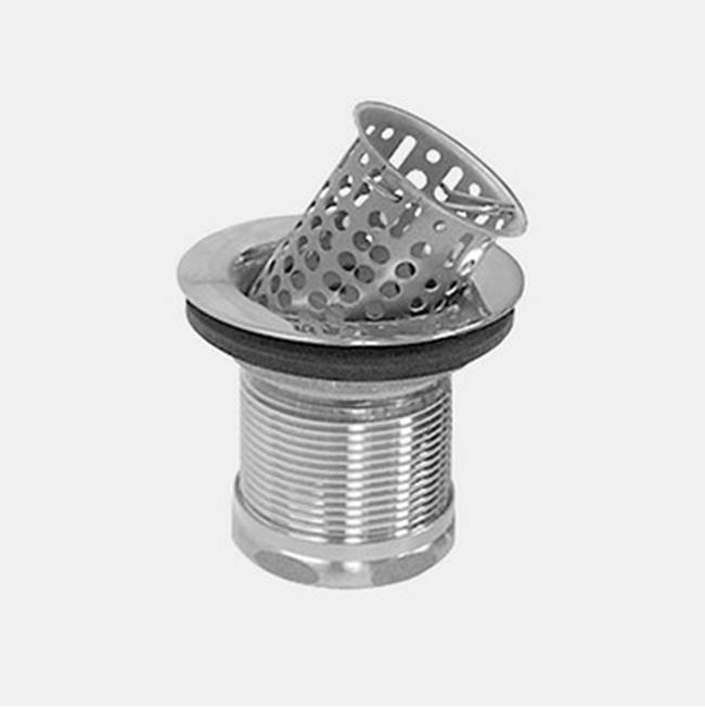 Sigma Junior Strainer Basket 1-1/2'' Npt, Fits 2'' Sink Openings.  Complete With Nuts And Washers Satin Copper .28