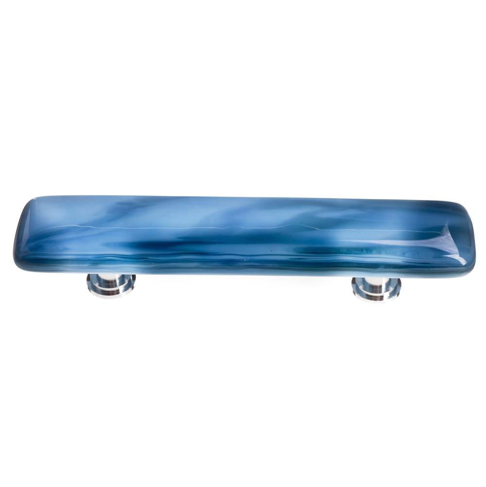 Sietto Cirrus Marine Blue Pull With Oil Rubbed Bronze Base