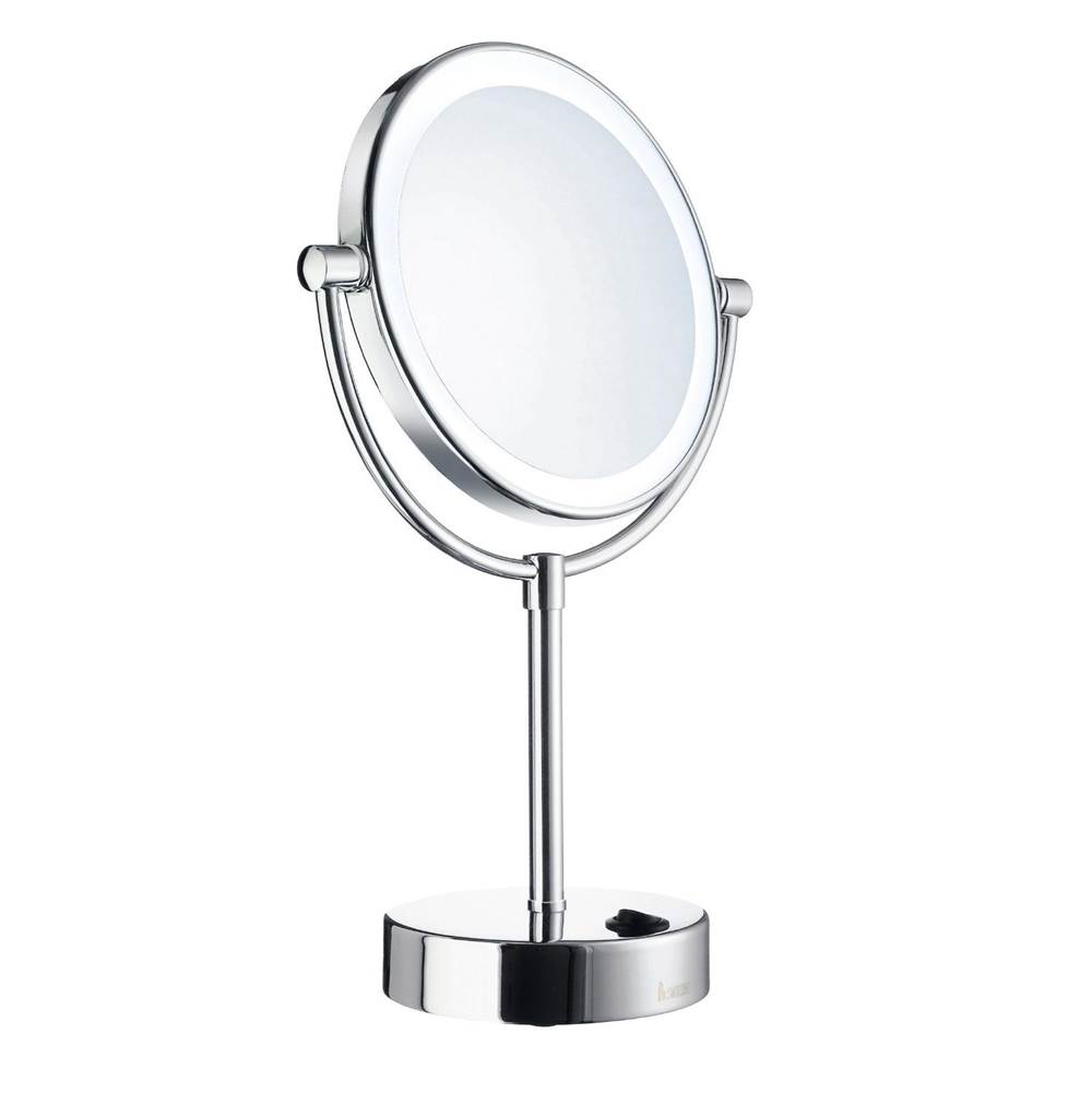 Smedbo OUTLINE Shaving/Make-up Mirror with LED-technology, Dual Light (warm and cool light)