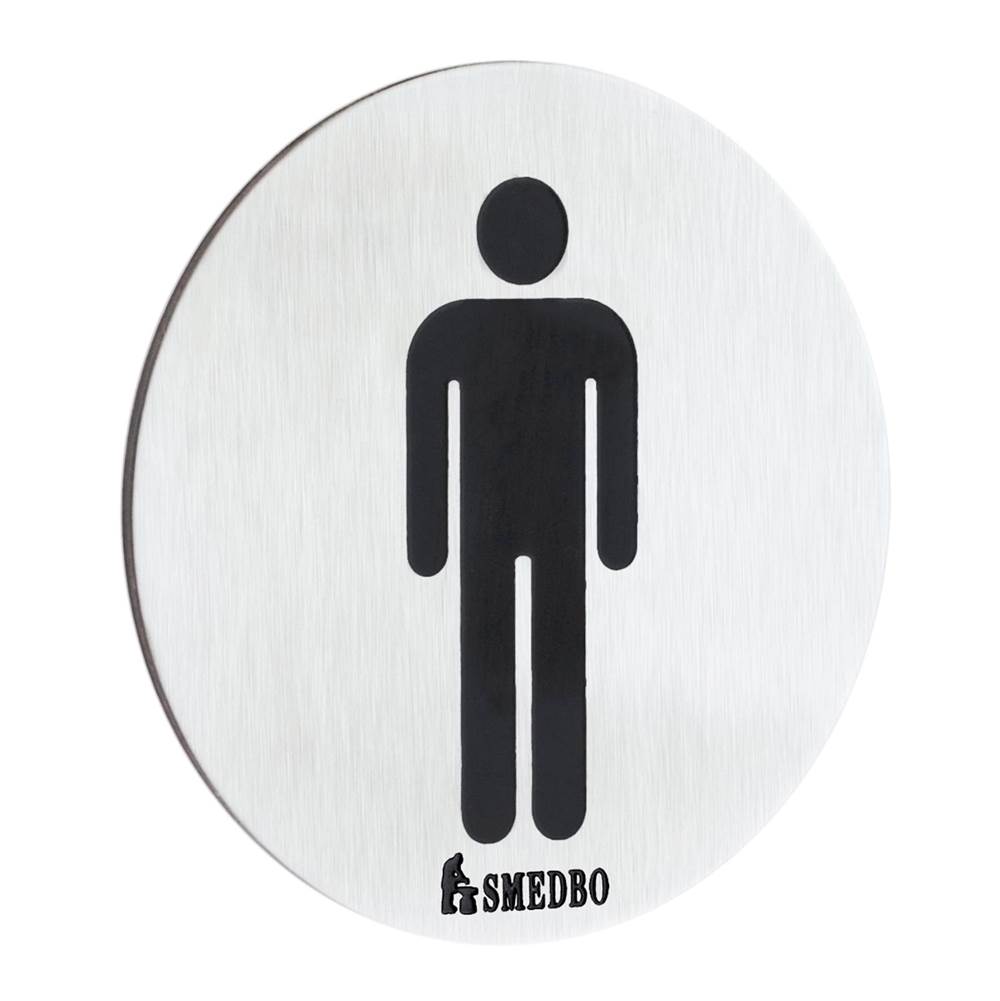 Smedbo Xtra Restroom Sign Gentleman Ssb