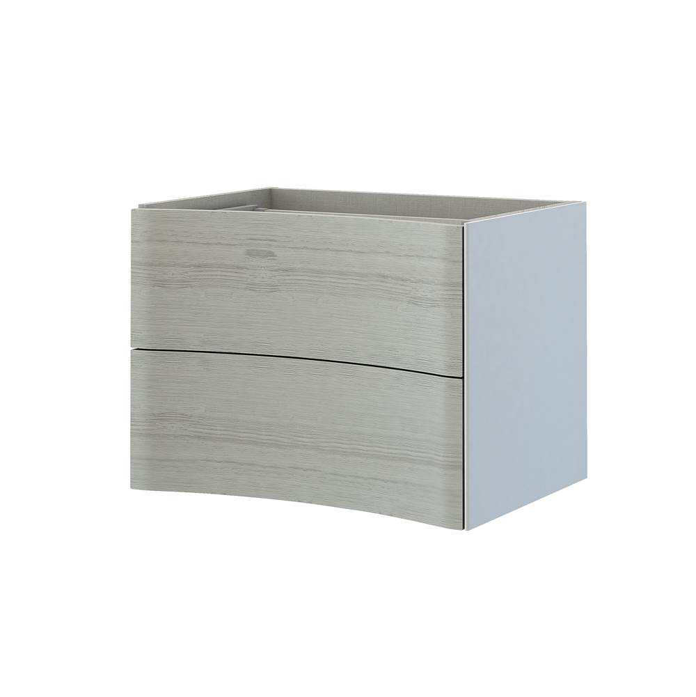 Sapphire Bath 24'' Soho Collection Storage Cabinet Bleached Oak W/ (2 Drawers)