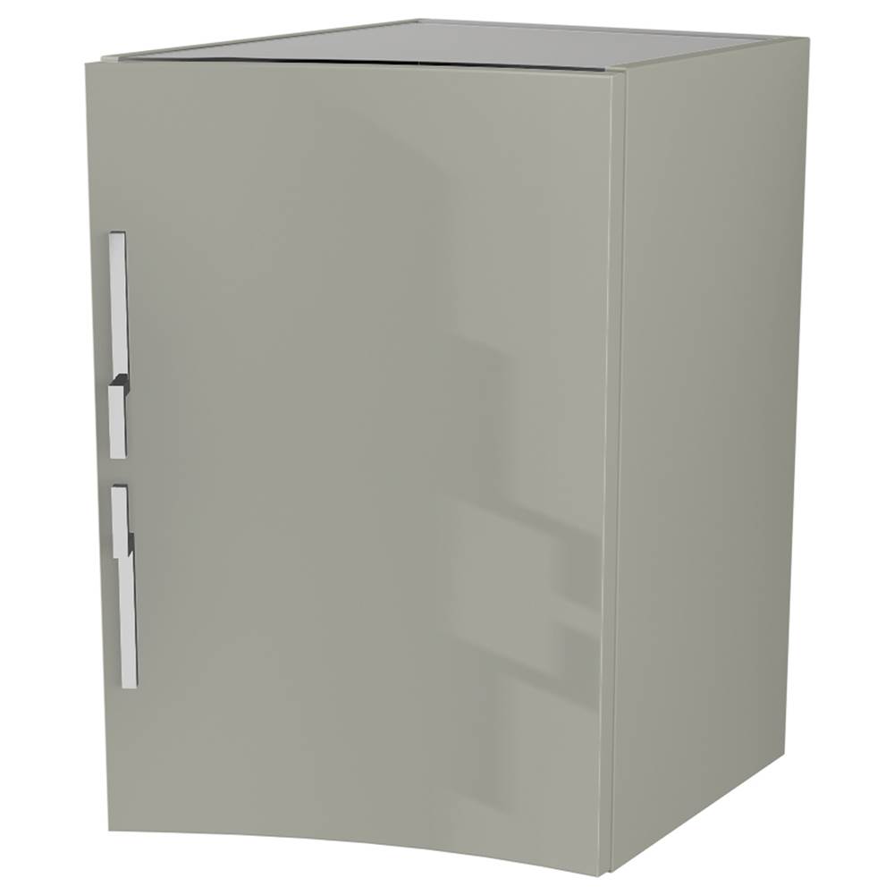 Sapphire Bath 13.4'' Sting Collection Side Cabinet Nature Gray W/ Door