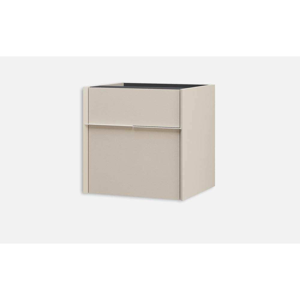 Sapphire Bath SPACE 20'' x 18'' x 20'' Base unit with 2 drawers in Brushed white, Soft Closing