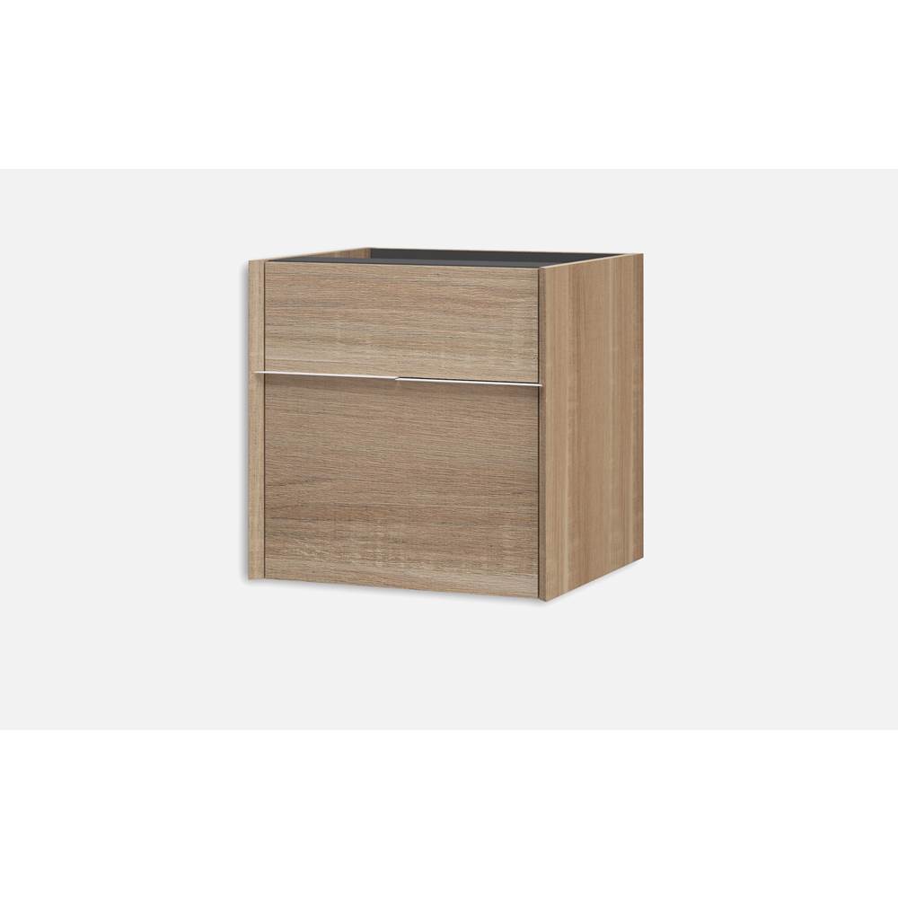 Sapphire Bath SPACE 20'' x 18'' x 20'' Base unit with 2 drawers in Oak Bruges, Soft Closing