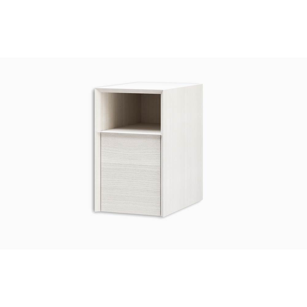 Sapphire Bath SPACE 12'' x 18'' x 20'' Storage/Side Cabinet with 1 drawer in White Rock, Soft Closing