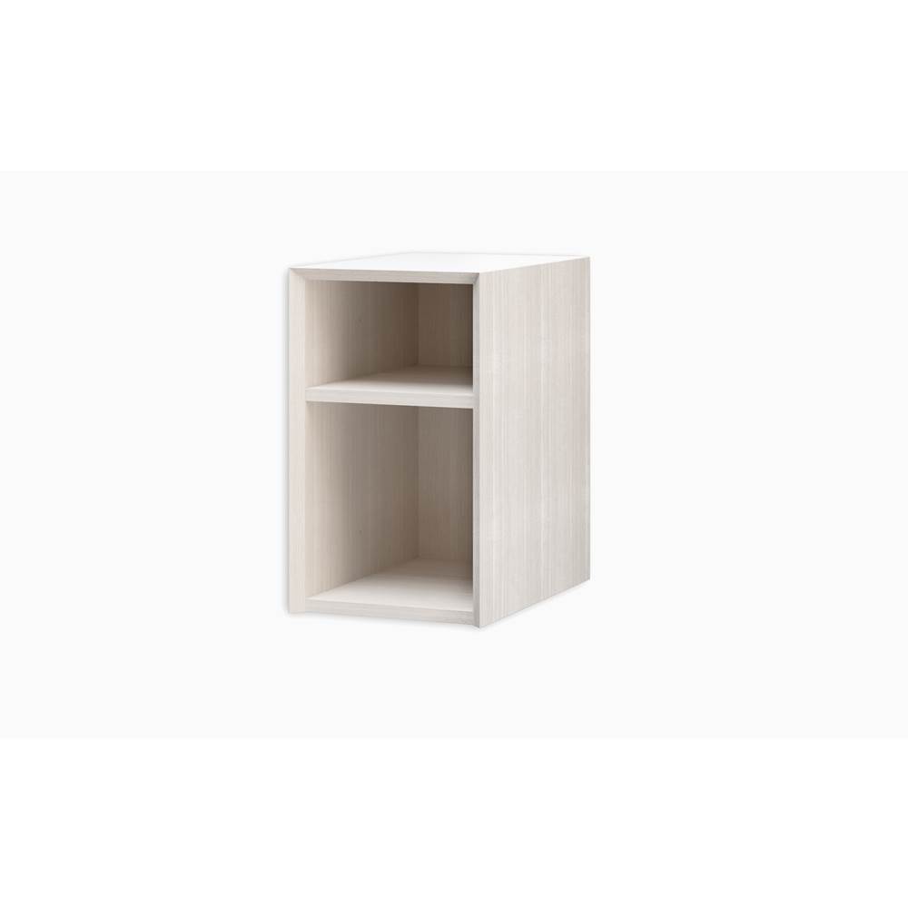 Sapphire Bath SPACE 12'' x 18'' x 20'' Storage/Side Cabinet with open shelving in White Rock