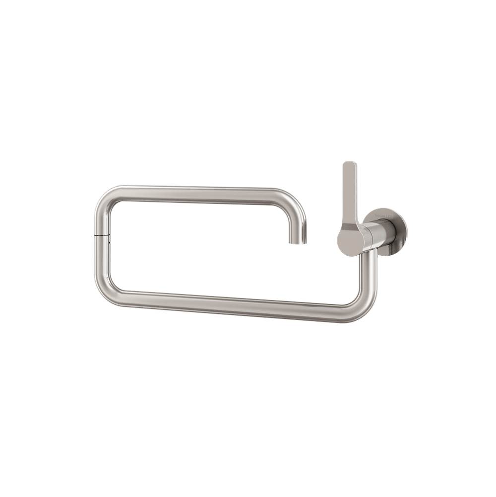 The Galley Ideal Pot Filler Tap in Matte Stainless Steel