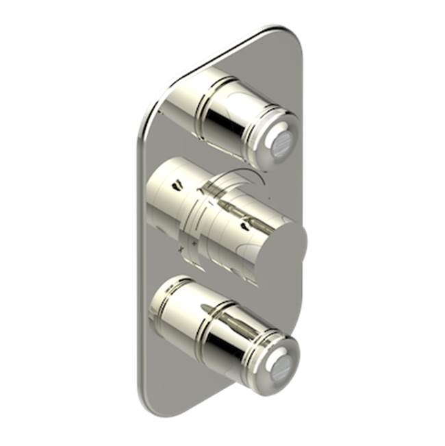 THG Trim For Thg Thermostat 2 Volume Controls, Rough Part Supplied With Fixing Box Ref. 5 400ae/us