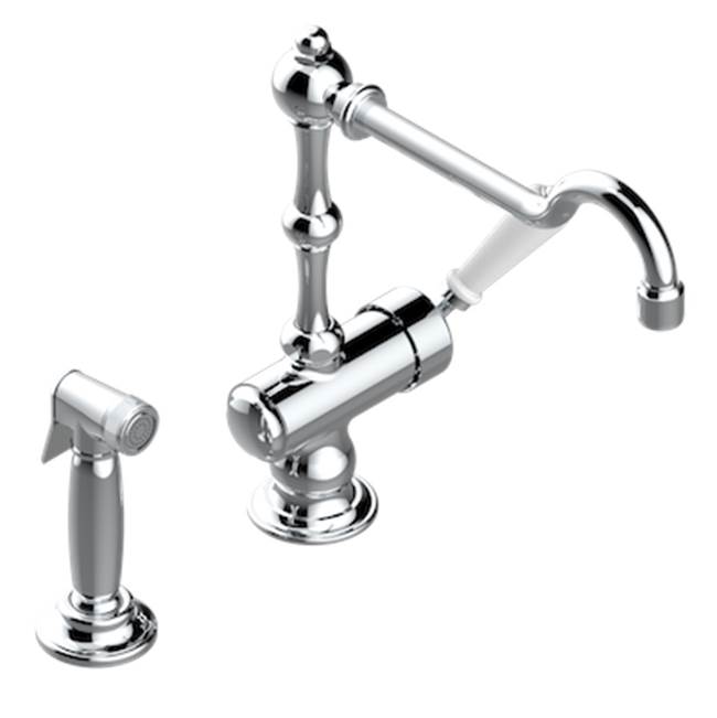 THG Single Hole Mixer With Swivel And Side Spray