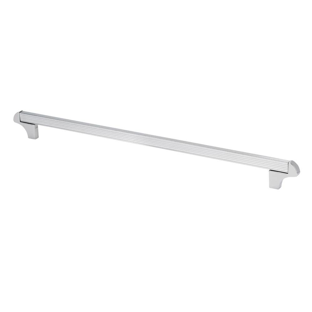 Topex Square Transitional Cabinet Pull Bright Chrome 320mm