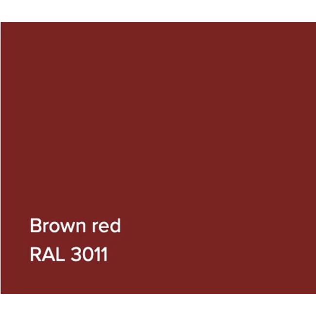 Victoria + Albert RAL Basin Brown Red Gloss