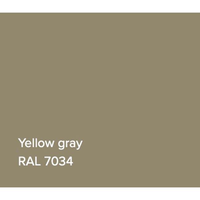 Victoria + Albert RAL Bathtub Yellow Grey Matte