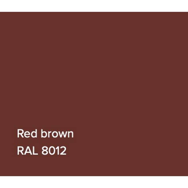 Victoria + Albert RAL Basin Red Brown Matte