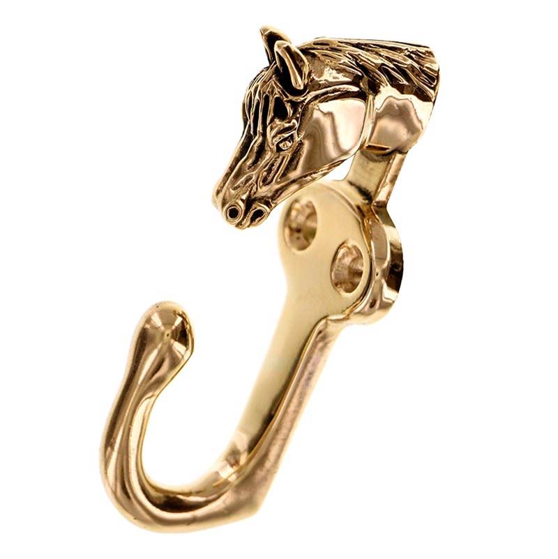 Vicenza Designs Equestre, Hook, Horse, Antique Gold