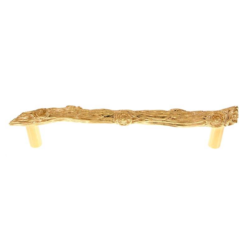 Vicenza Designs Pollino, Pull, Appliance, Branch, 9 Inch, Polished Gold
