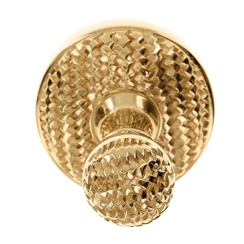 Vicenza Designs Cestino, Robe Hook, Polished Gold