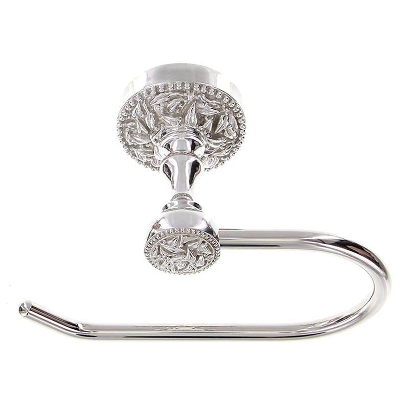 Vicenza Designs San Michele, Toilet Paper Holder, French, Polished Nickel