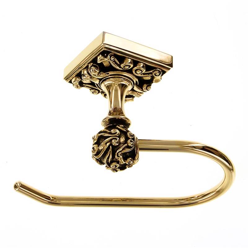Vicenza Designs Sforza, Toilet Paper Holder, French, Antique Gold