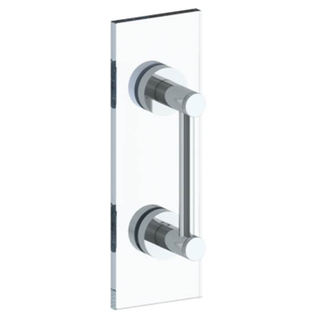 Watermark Sutton 6'' shower door pull/ glass mount towel bar