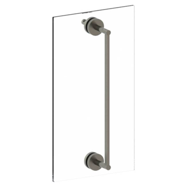 Watermark Brooklyn 24'' Shower Door Pull  With Knob / Glass Mount Towel Bar with Hook
