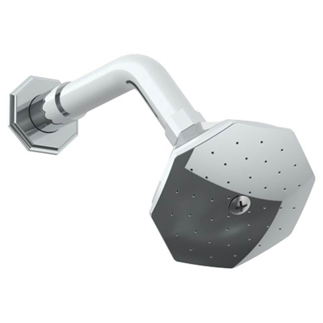Watermark Wall Mounted Showerhead, 3-3/4'' dia with 7-3/8'' Arm and Flange