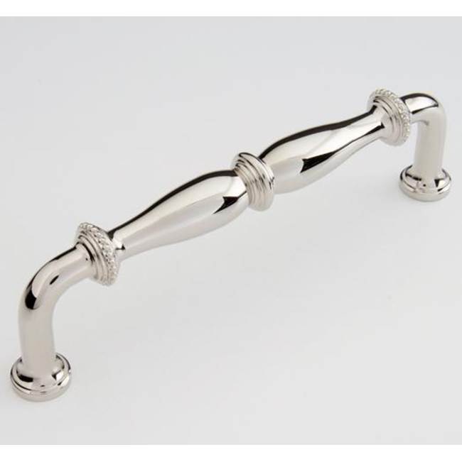 Water Street Brass Bead 4'' Pull - Satin Silver