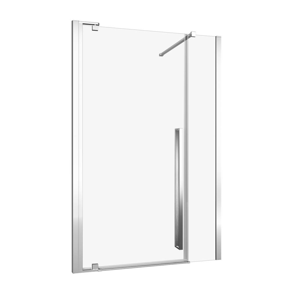 Zitta Amaly 48 Chrome Clear Straight Shower Door