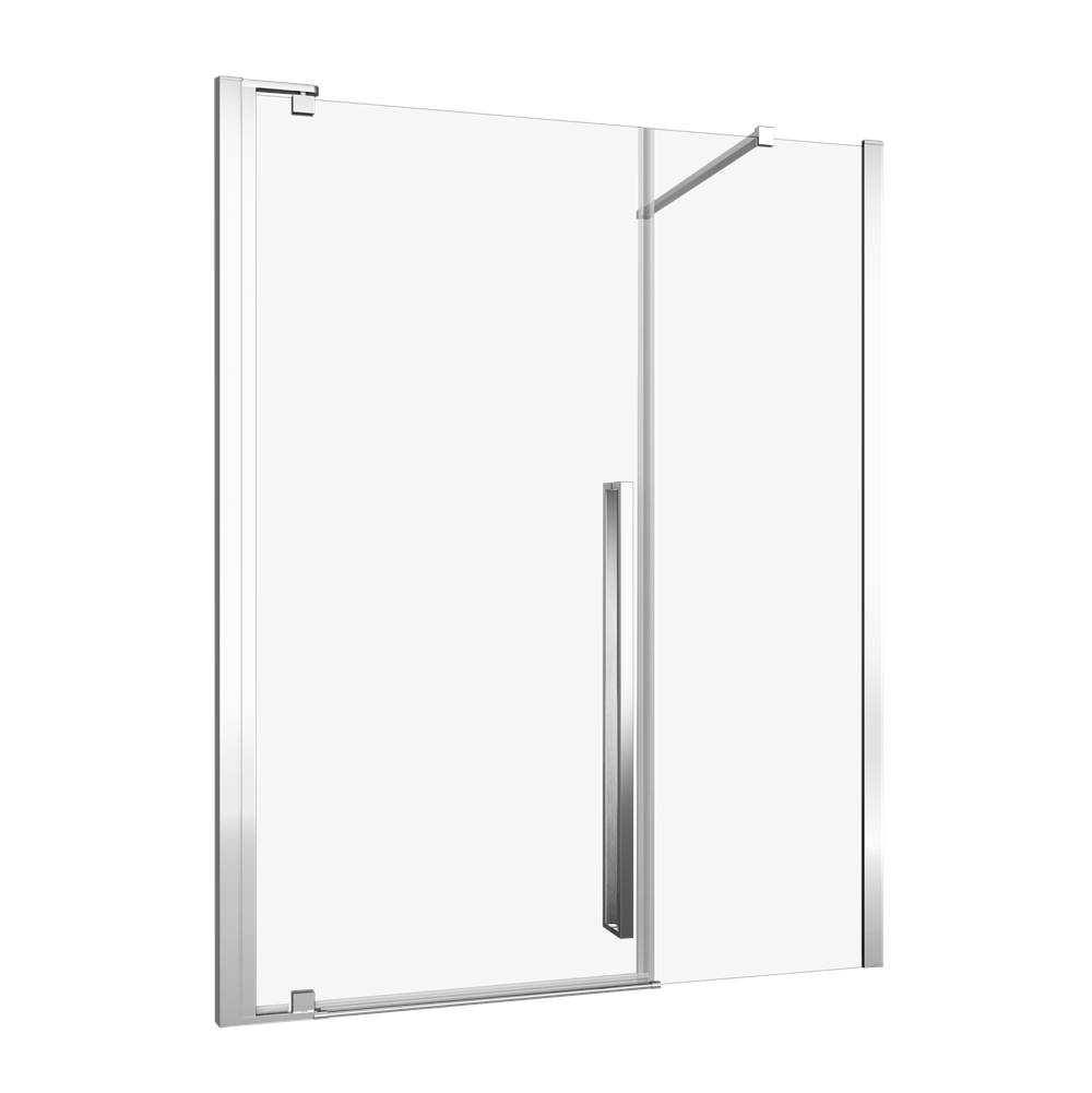 Zitta Amaly 60 Chrome Clear Straight Shower Door