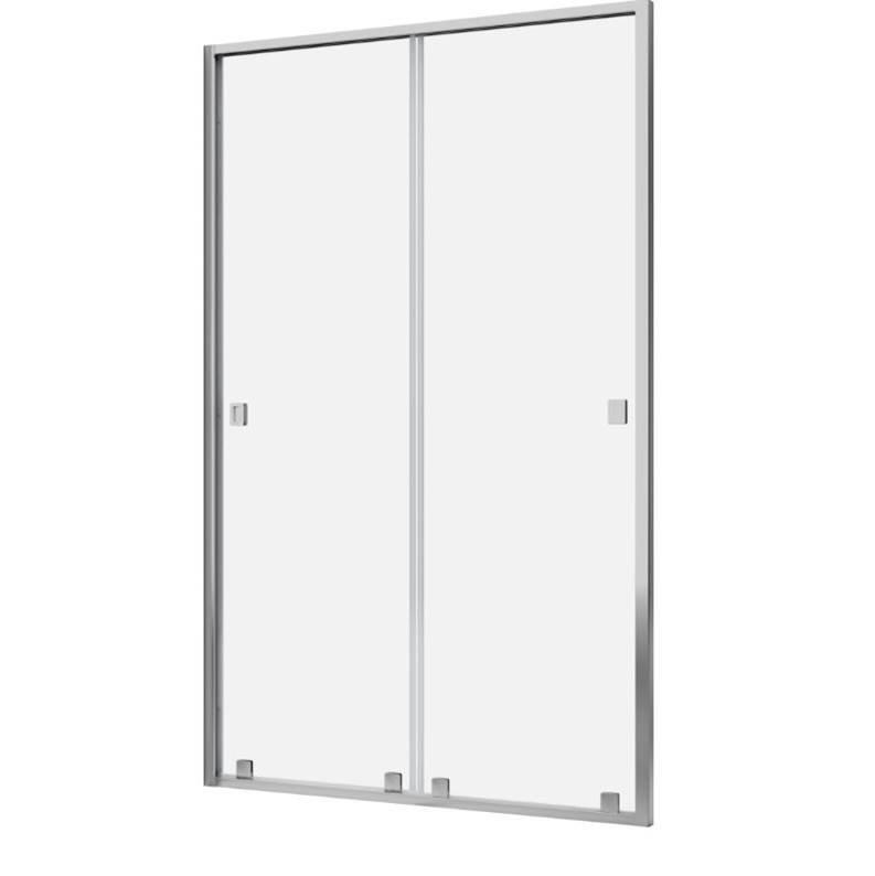 Zitta Glax 60 Alcove Door Coulissant Double Chrome Clair